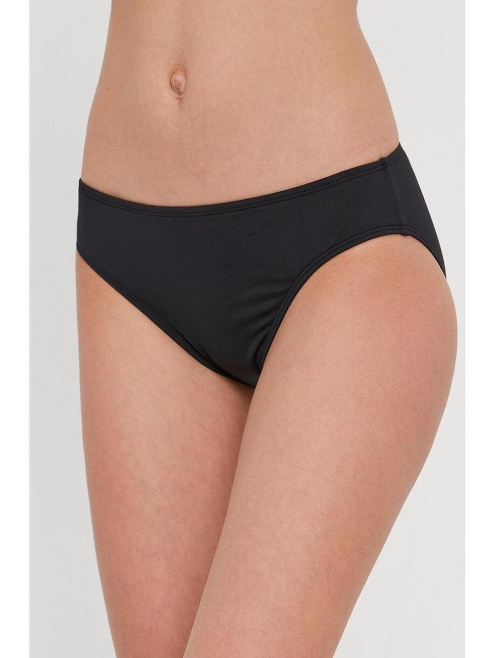 55$ Lauren Ralph Lauren Beach Club Hipster Bikini Bottoms Women's Size 8 Black